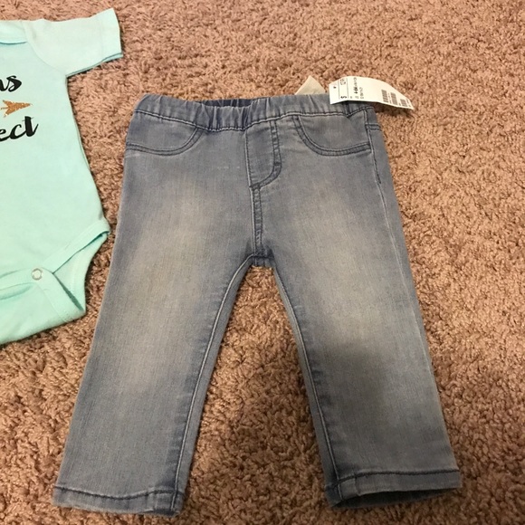 Brand New Adorable Onesie And cute skinny pants. - Picture 3 of 8